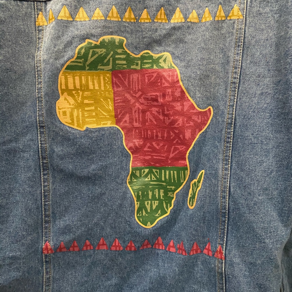 “Embrace Your Roots” Denim Jacket